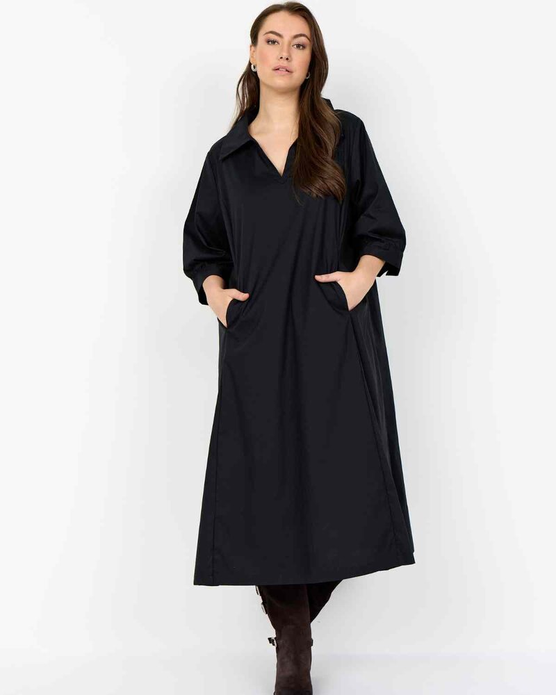 Saga 45 Dress Women Black | Smilebutiken - Wasabiconcept