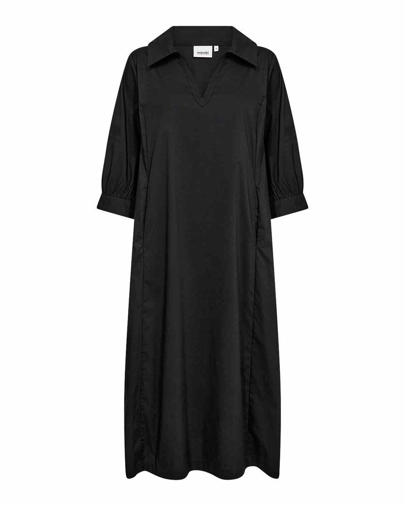 Saga 45 Dress Women Black | Smilebutiken - Wasabiconcept