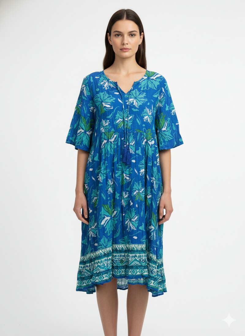 Samara Klänning 3 Style 5 Dam Watercolor Sea | Smilebutiken - One Summer