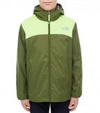 Elden Boys Rain Triclimate Jacket Scallion Green Shell Jacket Children The North Face