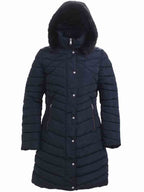 Shannon Vinterparkas Dam Dark Navy - Tuxer