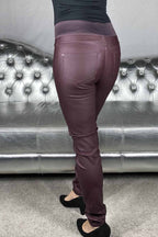 Shantal PA Cooper Skinnimitation Dam Vinröd Fig | Smilebutiken - Freequent