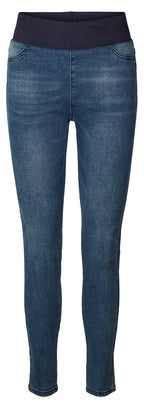 Shantal PA Denim Stretchjeans Dam Mellanblå Medium Blue | Smilebutiken - Freequent