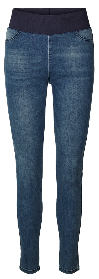 Shantal PA Denim Stretchjeans Dam Mellanblå Medium Blue | Smilebutiken - Freequent