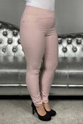 Shantal PA Power Byxa Hög Midja Dam Rosa Pale Mauve | Smilebutiken - Freequent