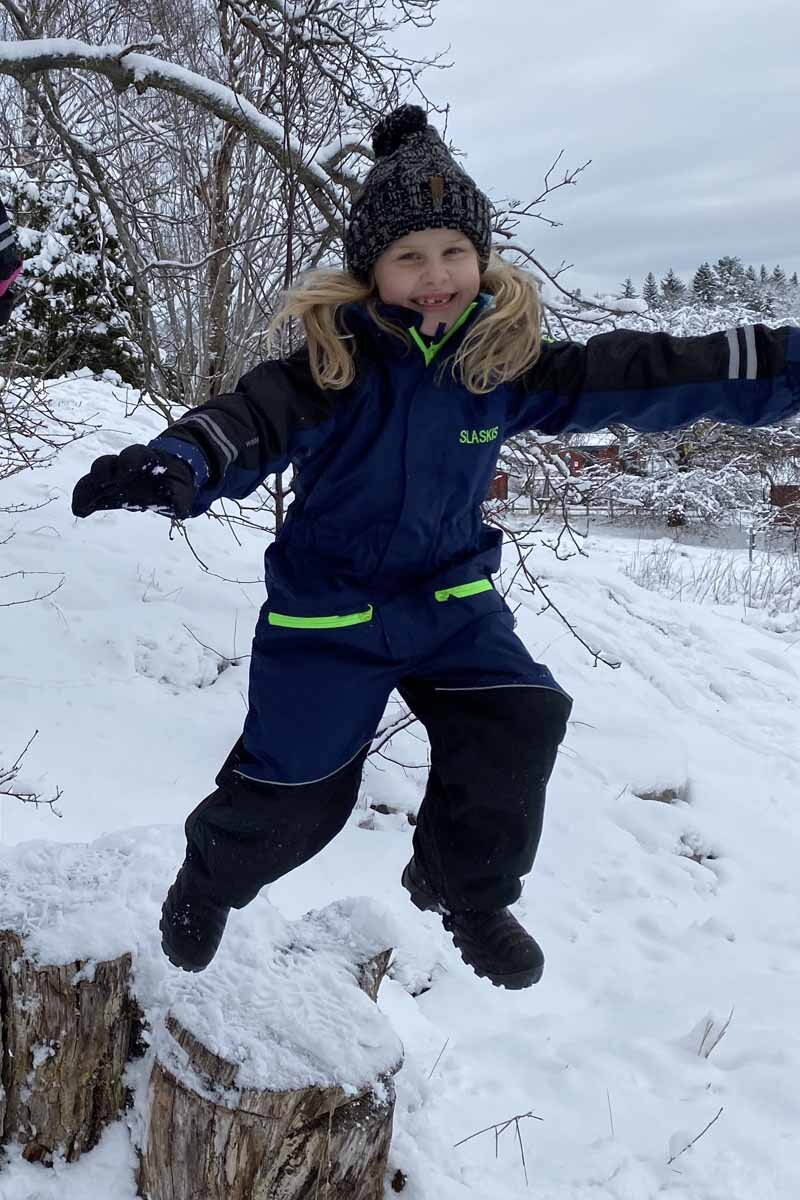 Winter Overall Blue Children - Slaskis