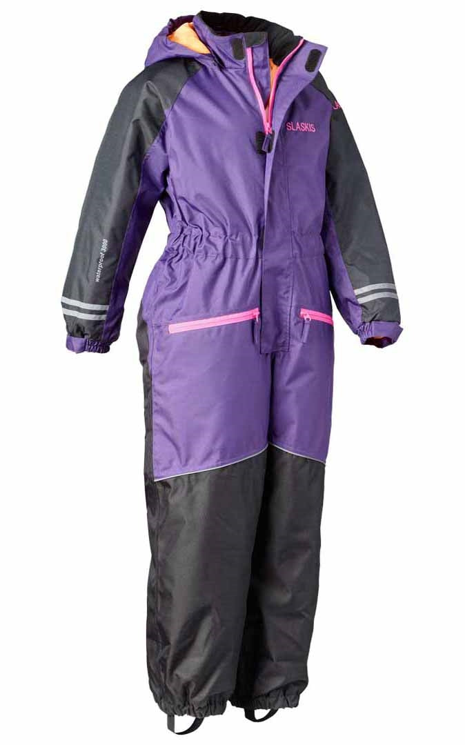 Winter Overall Purple Kids - Slaskis