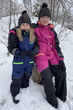 Women's Pink Junior Snowsuit 130-140 - Slaskis