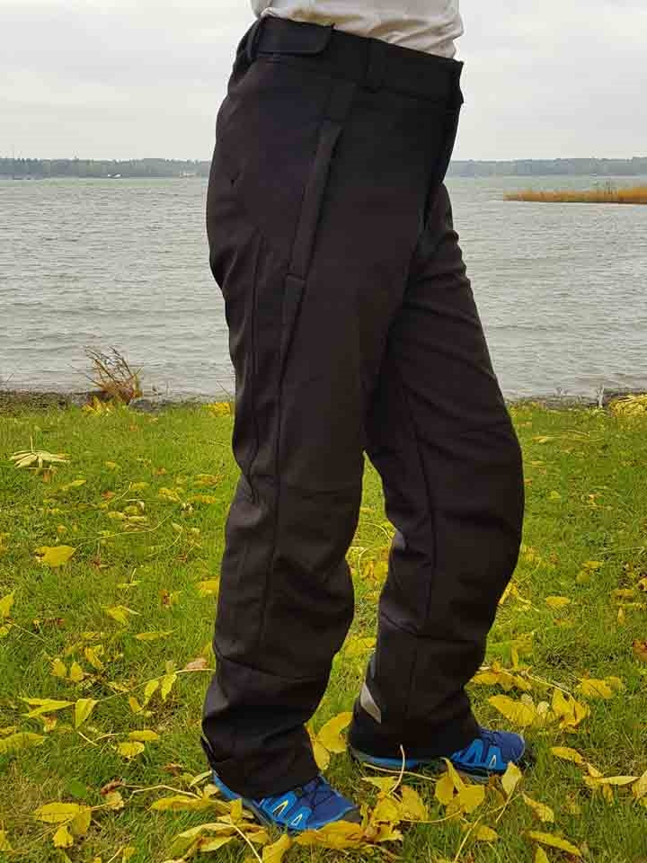Supreme Softshell Trousers Black Kids Junior - Slaskis