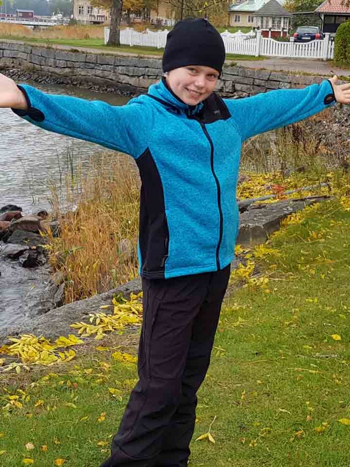 Supreme Softshellbyxa Svart Barn Junior - Slaskis