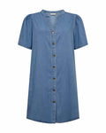 Solda Denim Klänning Dam Light Blue Denim | Smilebutiken - Freequent