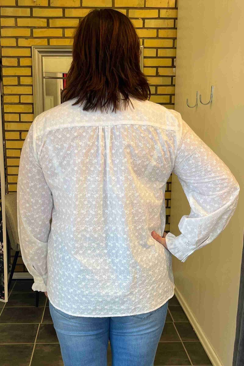 Gunhild Blus Dam White Soulmate