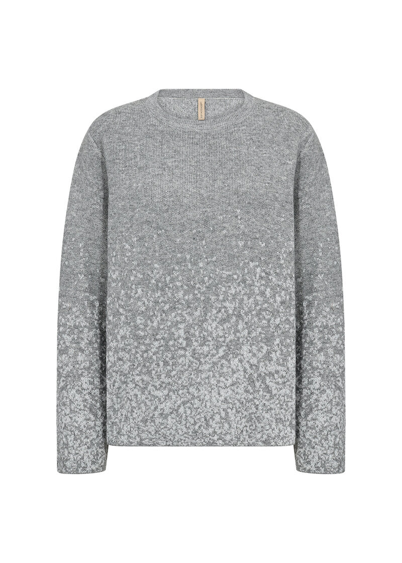 Audrey 1 Pullover Women's Grey Melange Combi Soyaconcept