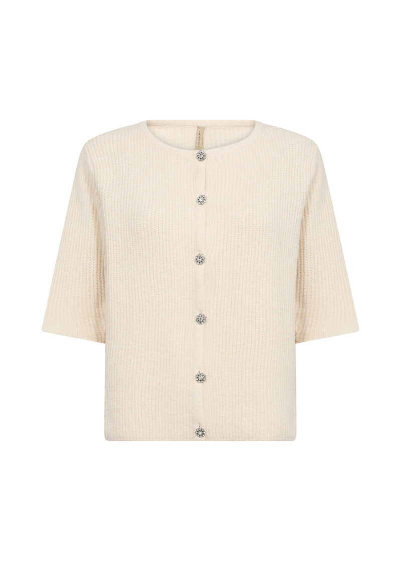 Avalon 2 Cardigan Dam Cream Melange Soyaconcept