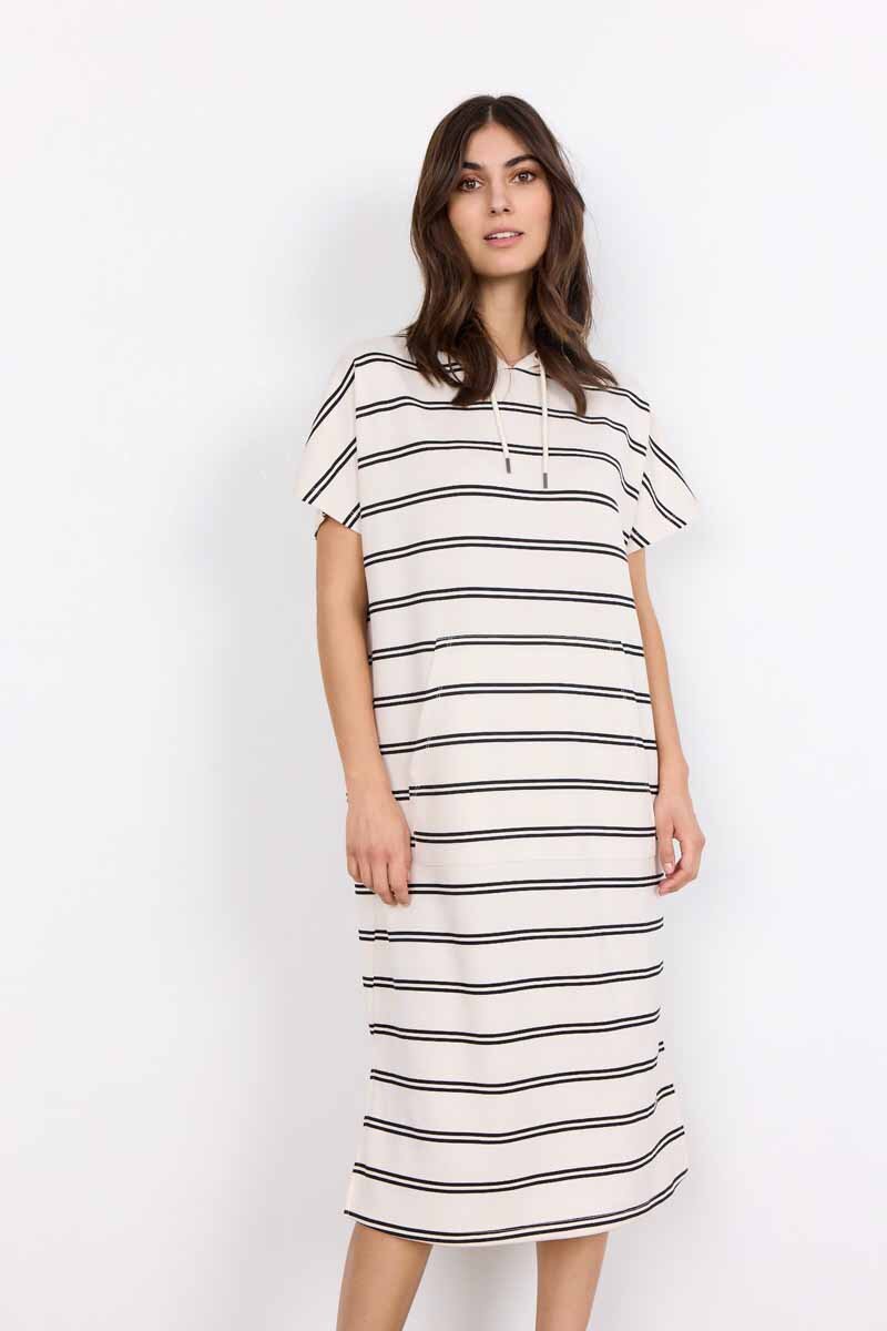 Barni Dress Women Cream Combi Soyaconcept