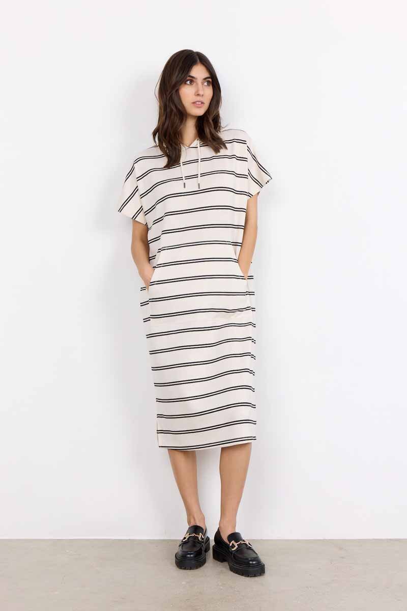 Barni Dress Women Cream Combi Soyaconcept