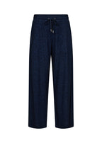 Biara 74 Byxa Dam Navy Melange Soyaconcept