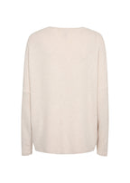 Biara Jumper Women Cream Melange Soyaconcept