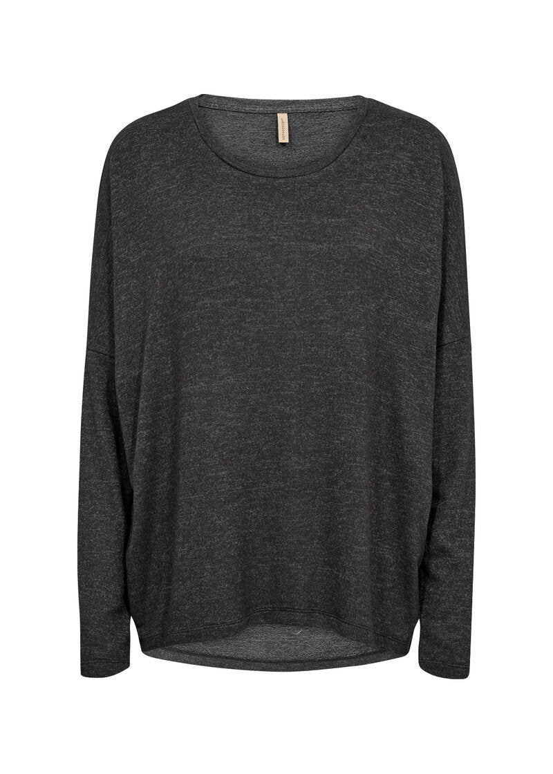 Biara Sweater Women Shadow Grey Melange Soyaconcept