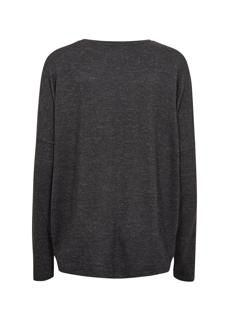 Biara Sweater Women Shadow Grey Melange Soyaconcept