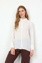 Cemre Women's Shirt Off-white Soyaconcept
