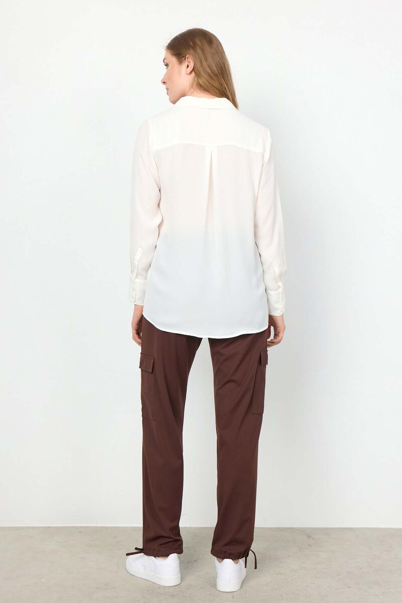 Cemre Women's Shirt Off-white Soyaconcept