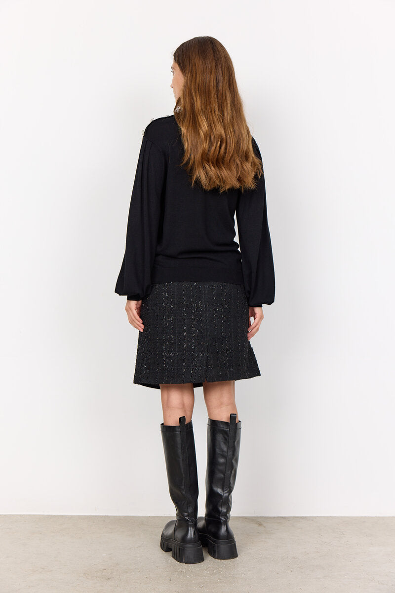Dollie 745 Tröja Dam Black Soyaconcept