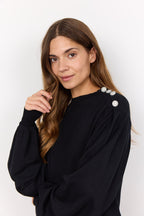 Dollie 745 Tröja Dam Black Soyaconcept