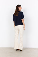 Dollie 793 Pullover Dam Navy Combi Soyaconcept