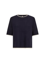 Dollie 793 Pullover Dam Navy Combi Soyaconcept