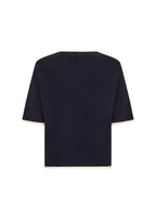 Dollie 793 Pullover Dam Navy Combi Soyaconcept