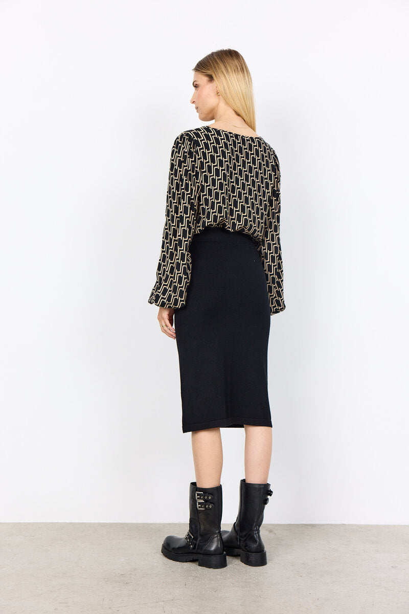 Dollie 798 Kjol Dam Black -oyaconcept