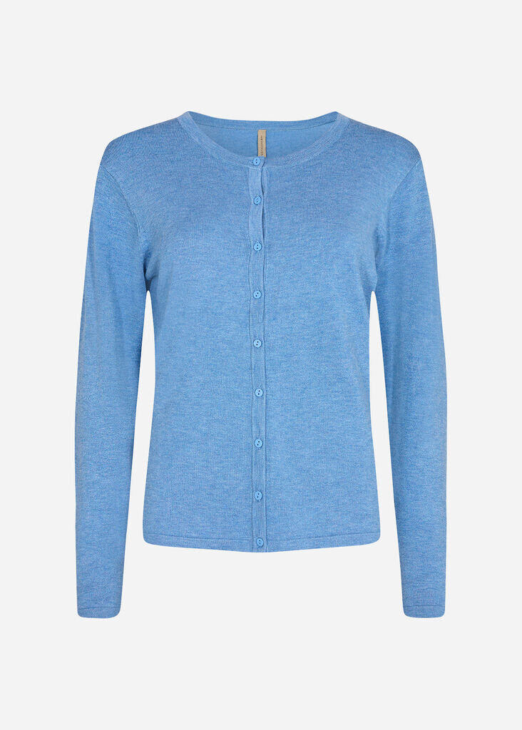 Dollie Cardigan Women Bright Blue Melange Soyaconcept