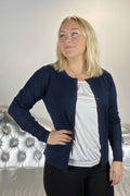Dollie Cardigan Dam Navy - Soyaconcept