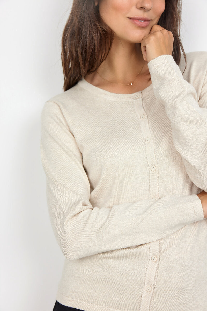 Dollie Cardigan Dam Sand - Soyaconcept