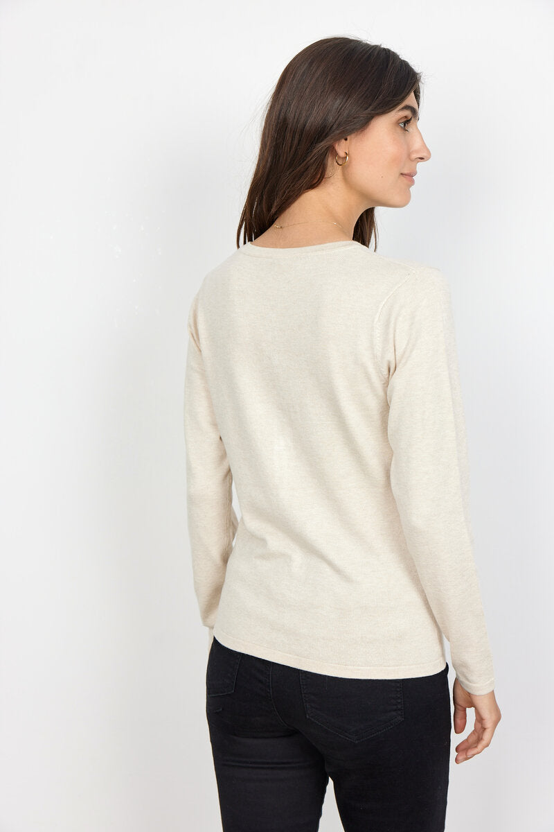 Dollie Cardigan Dam Sand - Soyaconcept