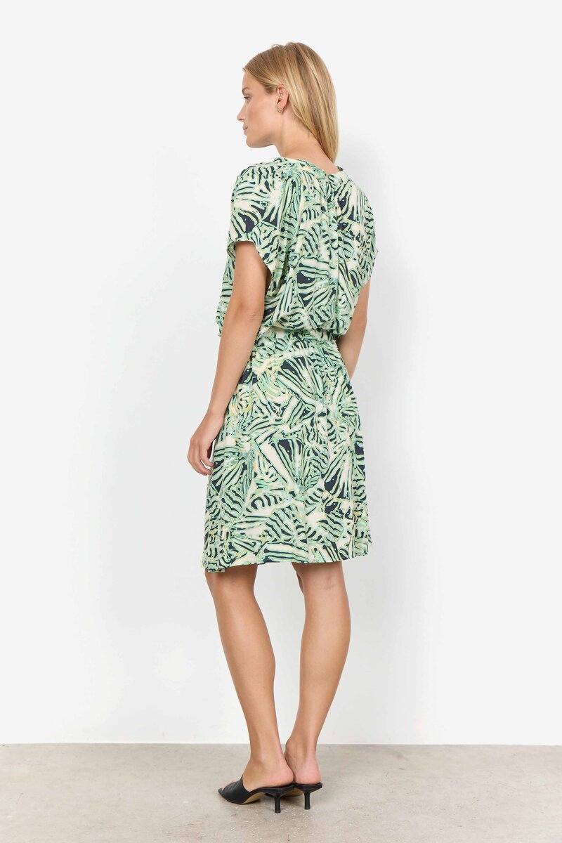 Ena 4 Skirt Women Aqua Combi Soyaconcept