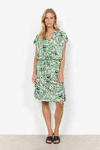 Ena 4 Skirt Women Aqua Combi Soyaconcept