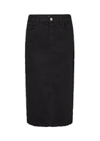 Erna 22 Jeanskjol Dam Black Soyaconcept