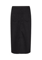 Erna 22 Jeanskjol Dam Black Soyaconcept