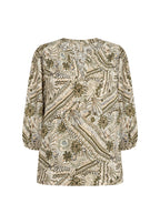 Fantana Blus Dam Olive Combi Soyaconcept