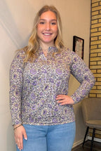 Felicity 447 Top Women Lilac Breeze Combi Soyaconcept