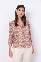 Felicity Top Women Paisley Berry Combi Soyaconcept