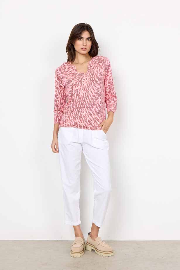 Felicity Topp Dam Romb Fuchsia Combi Soyaconcept