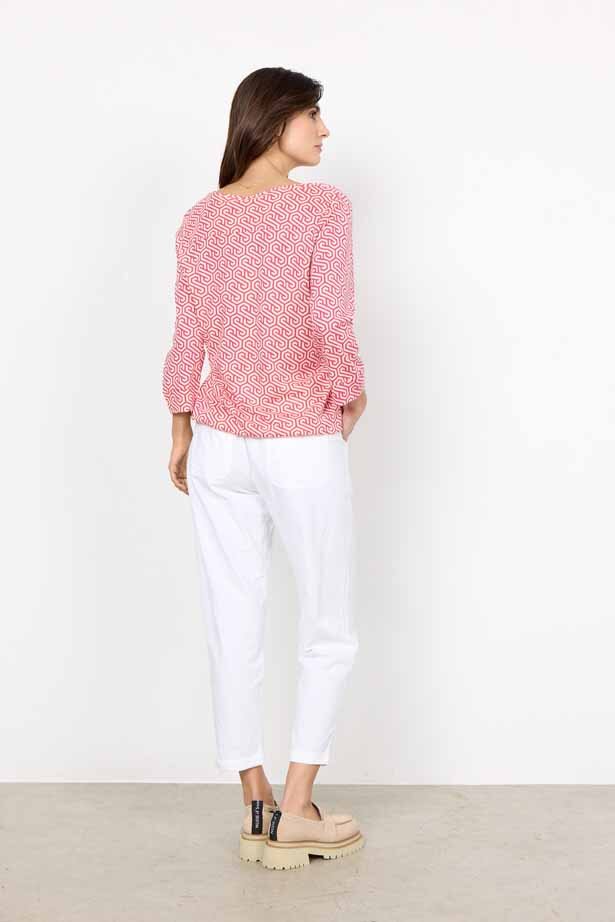 Felicity Topp Dam Romb Fuchsia Combi Soyaconcept