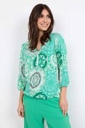 Felicity Topp Women Star Green Combi Soyaconcept
