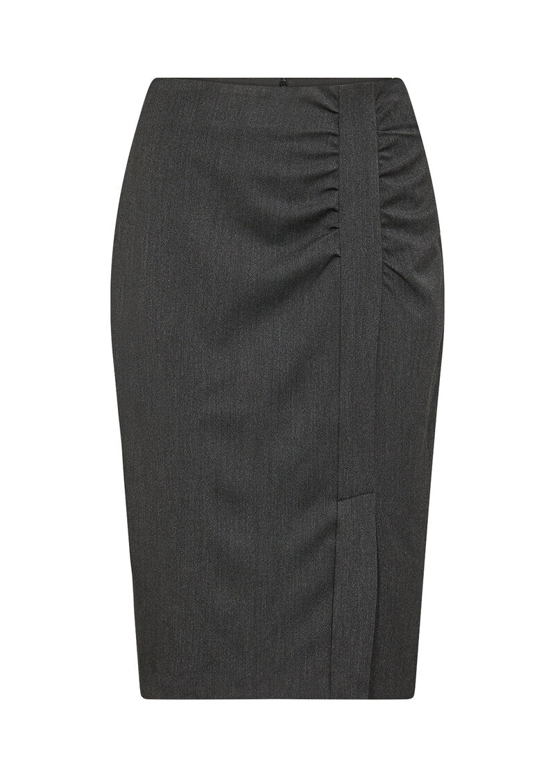 Honey Kjol Dam Dark Grey Melange Soyaconcept