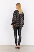 Iane Blouse Ladies Black Combi Soyaconcept