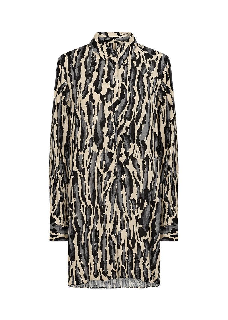 Iona Tunic Women Black Combi Soyaconcept
