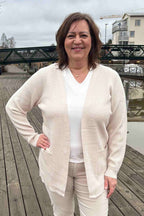 Kanita 13 Cardigan Dam Cream Melange Soyaconcept